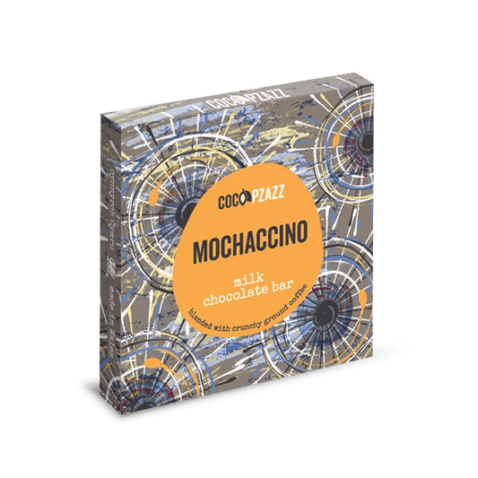Mochaccino Milk Chocolate Bar 80g - www.thecotswoldecocompany.co.uk