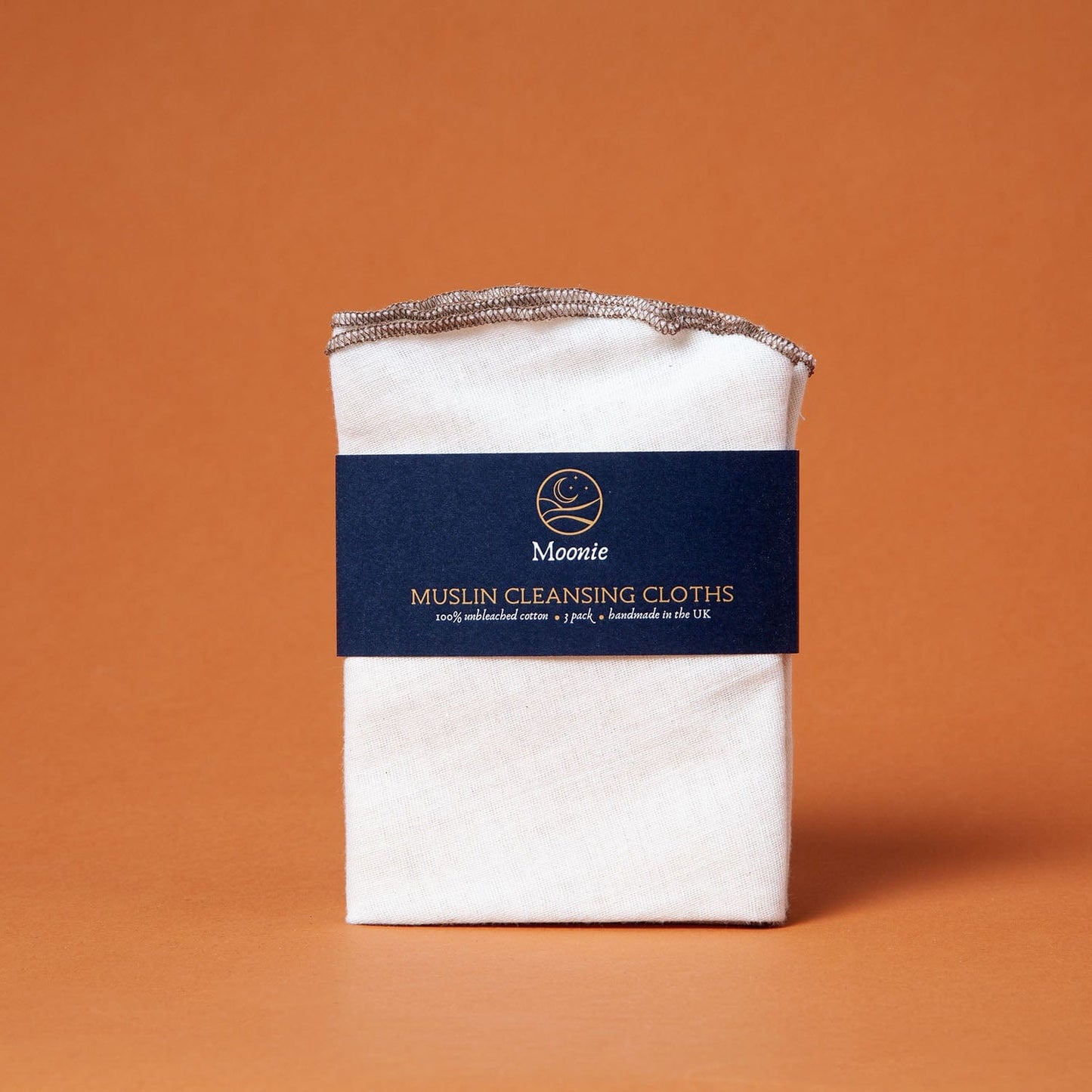 Muslin Cleansing Cloths - 3 PK - www.thecotswoldecocompany.co.uk