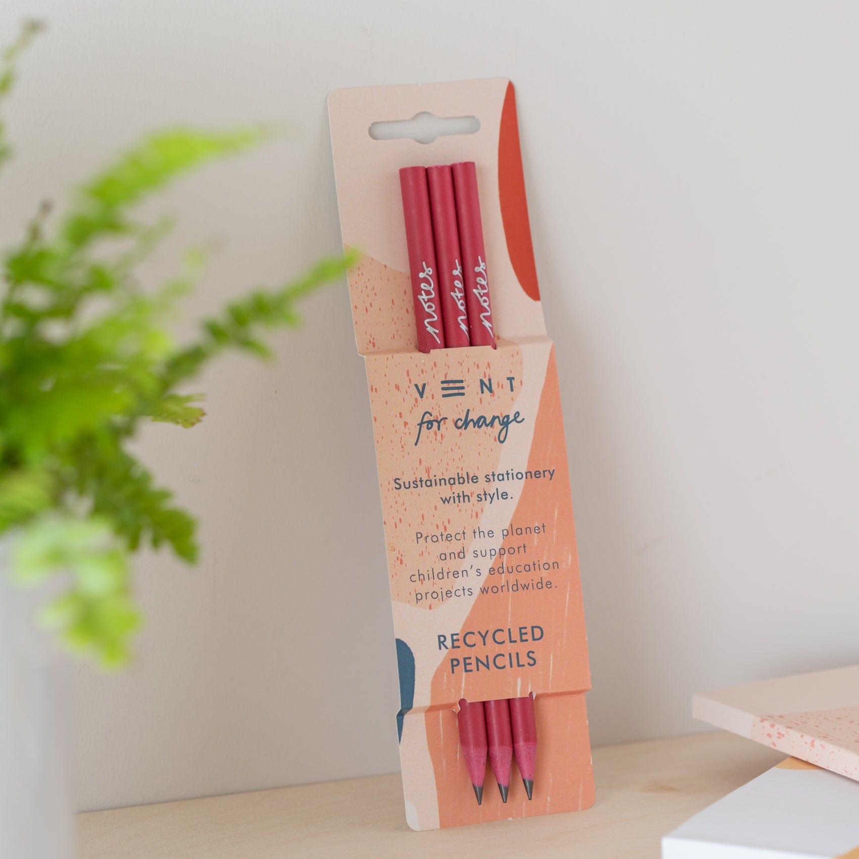 Recycled Pencils - 3 pack - www.thecotswoldecocompany.co.uk