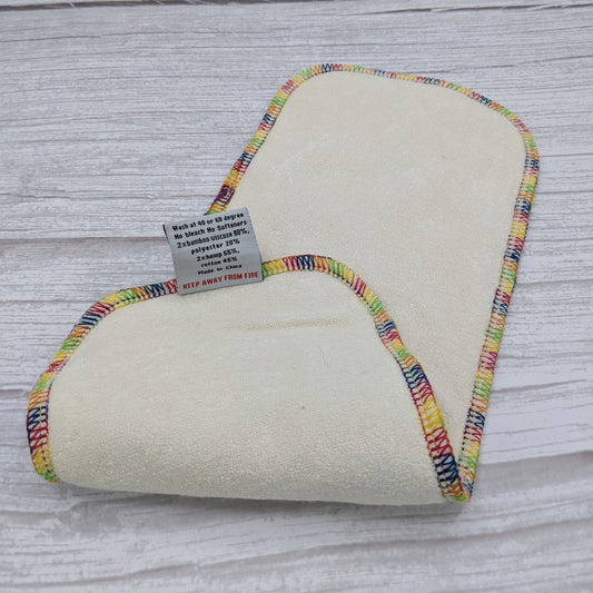 Bells Bumz Bamboo and Hemp Mix Inserts - 2 Pack - www.thecotswoldecocompany.co.uk