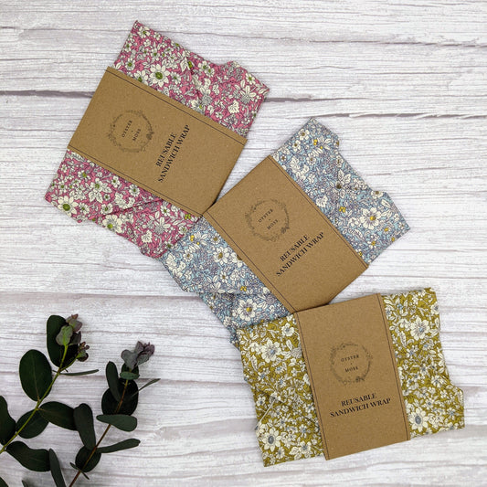 Reusable Sandwich Wrap - www.thecotswoldecocompany.co.uk
