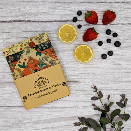 Handmade Beeswax Wraps - Set of 6