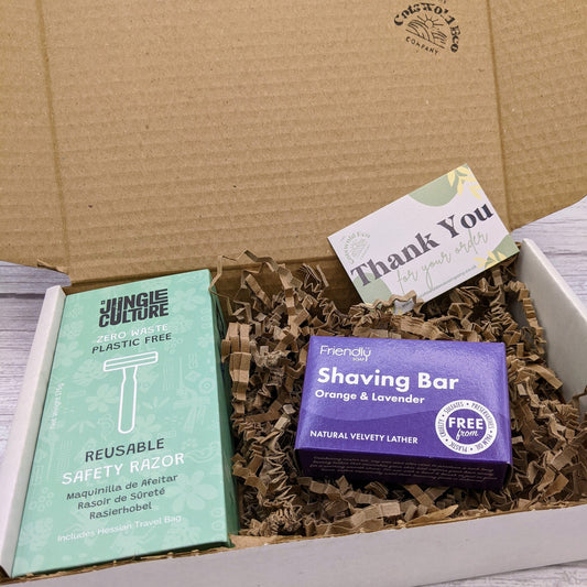 Zero-Waste Shaving Starter Set - Mint Green