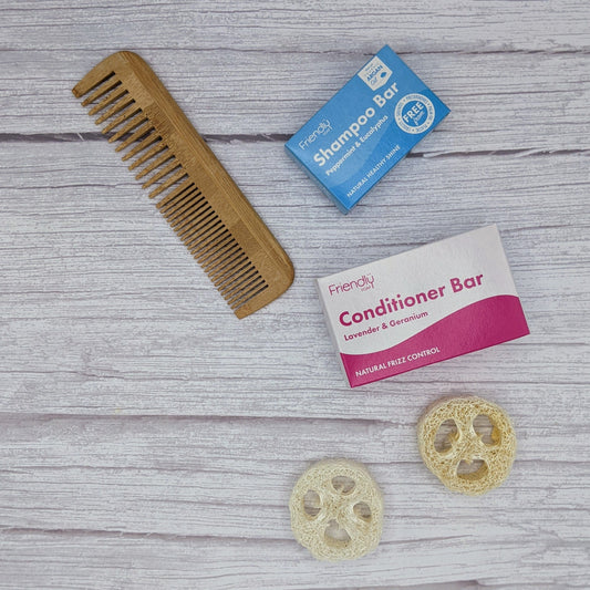Eco Friendly Haircare Starter Kit - Comb