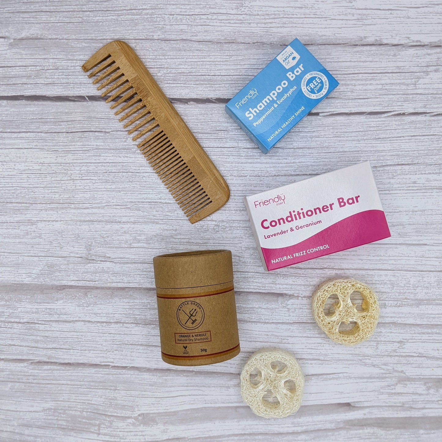 Eco Friendly Haircare Starter Kit - Comb