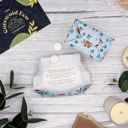 Christmas Eco Beauty Masks - Christmas Postbox