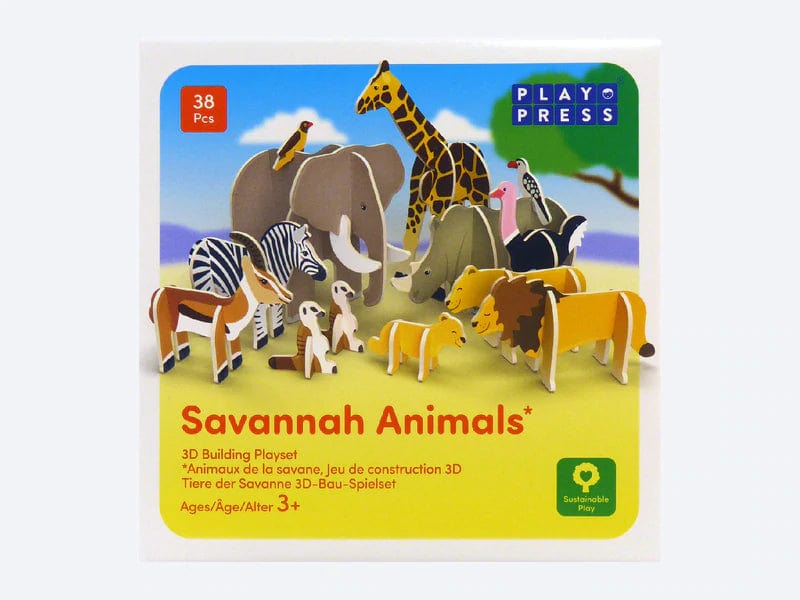 Savannah Animals Eco-Friendly Playset - www.thecotswoldecocompany.co.uk