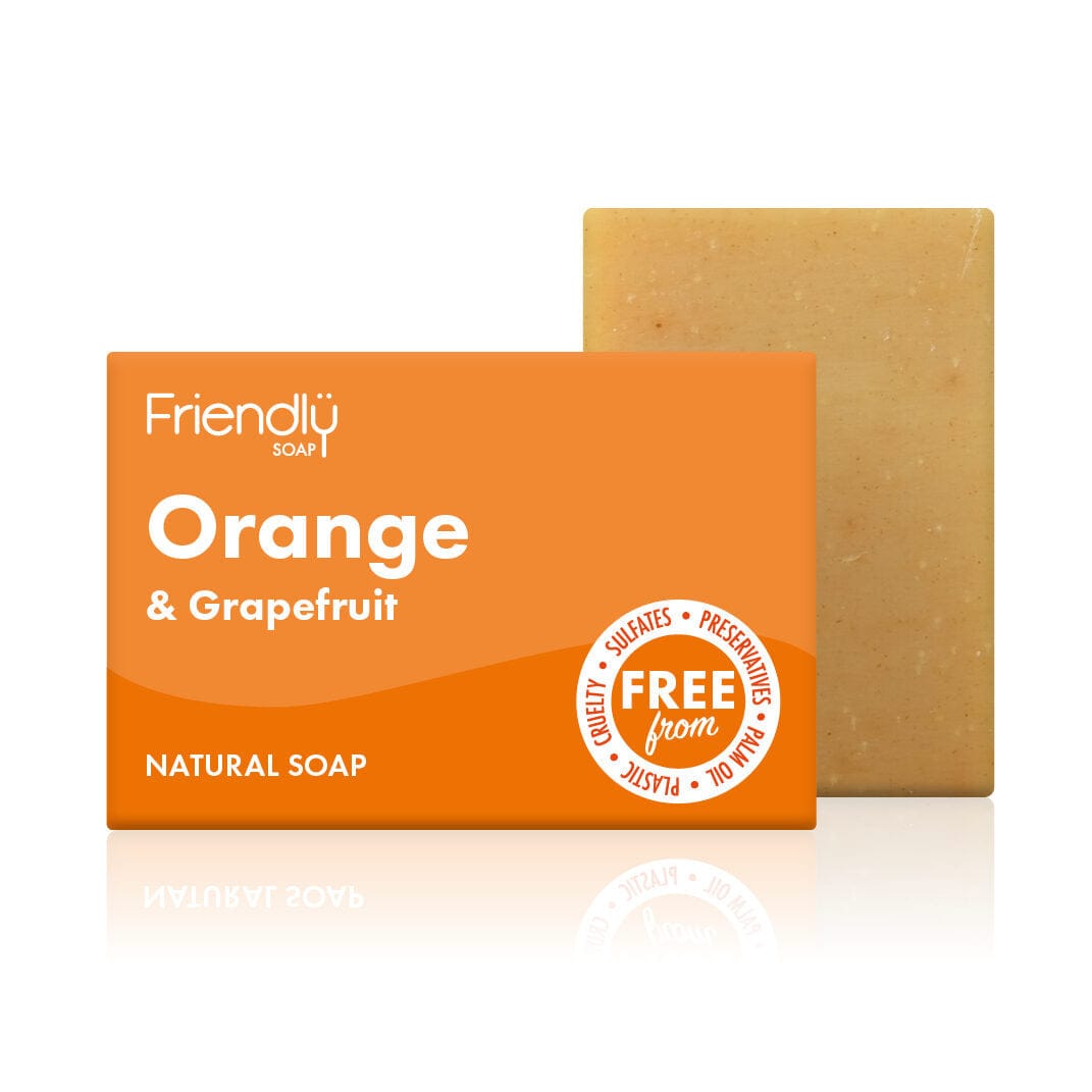 Handmade Natural Soap - Orange & Grapefruit - www.thecotswoldecocompany.co.uk