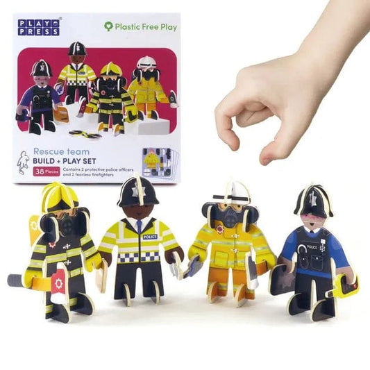 Rescue Team Eco Playset - www.thecotswoldecocompany.co.uk