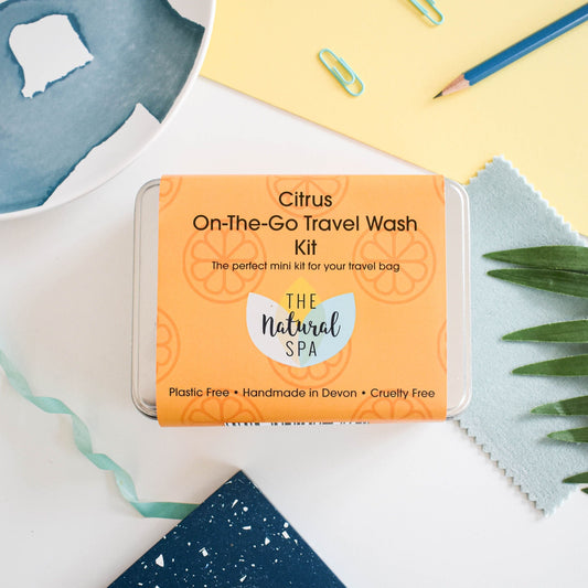 Citrus "On The Go" Travel Wash Kit - www.thecotswoldecocompany.co.uk