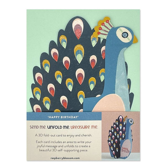 Luxury 3D Fold-Out Happy Birthday Cards