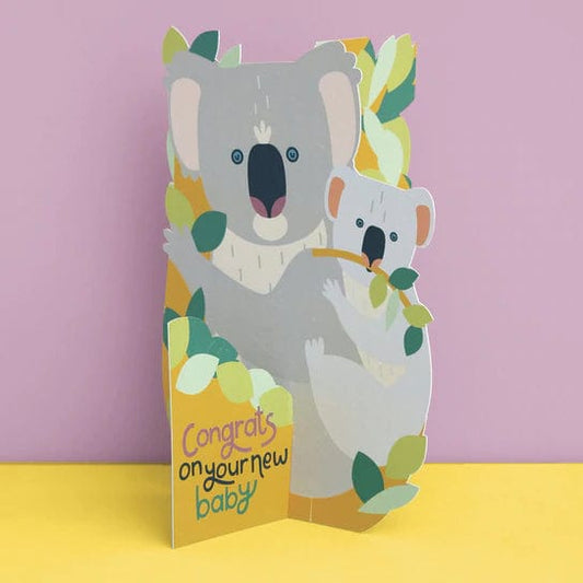 Luxury 3D Fold-Out New Baby Card