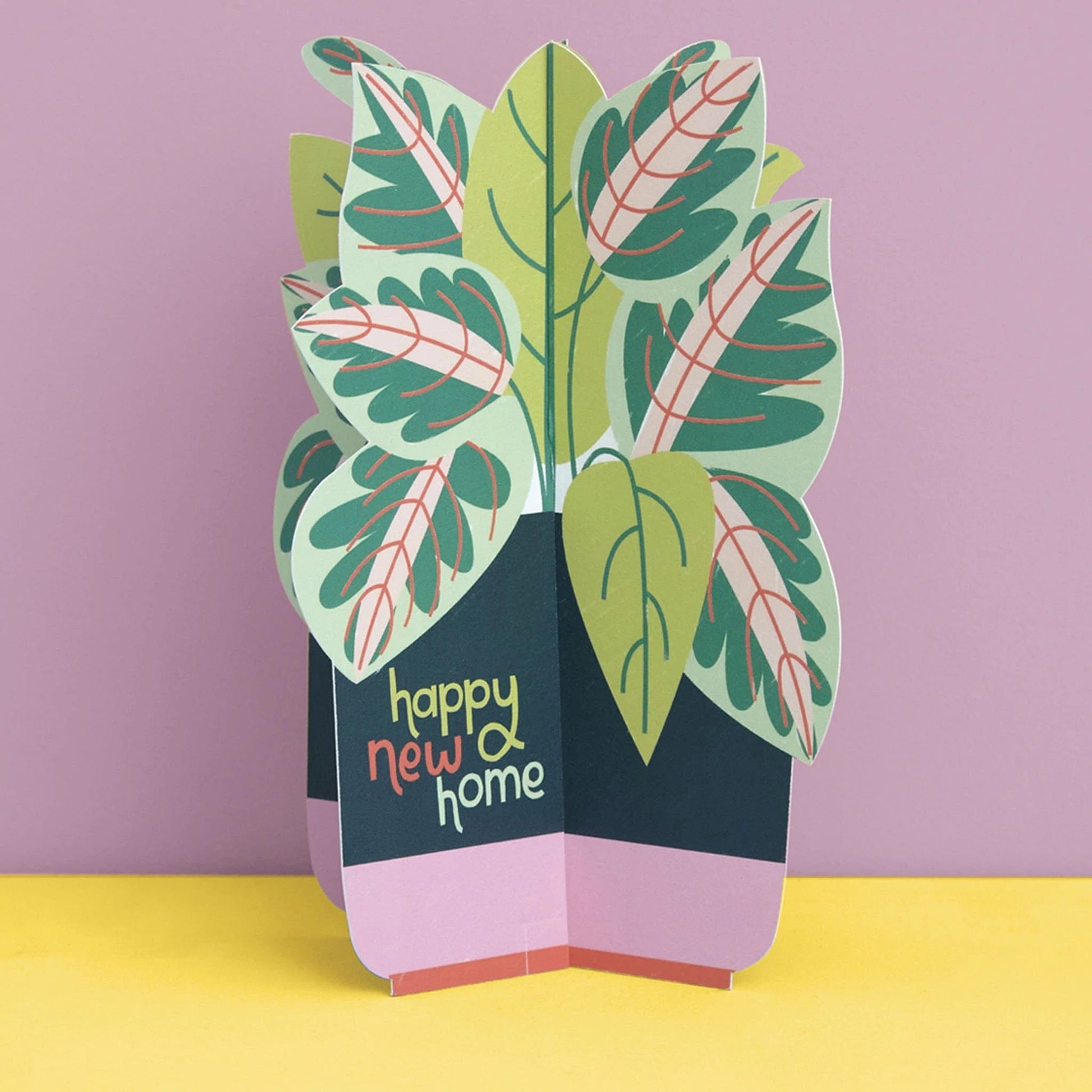 Luxury 3D Fold-Out New Home Card