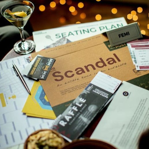 Puzzle Post - The Scandal - Escape Room Puzzle