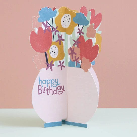 Luxury 3D Fold-Out Happy Birthday Cards