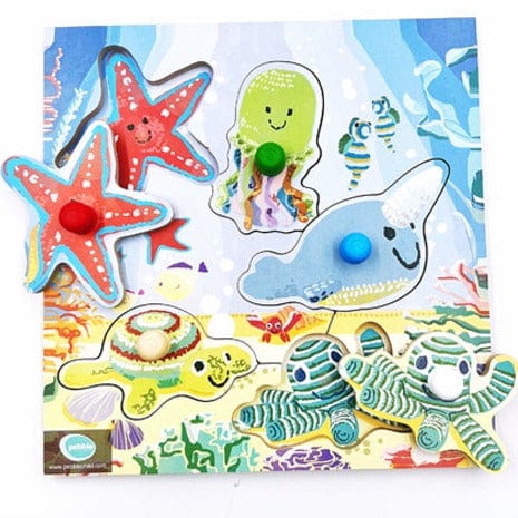 Wooden Peg Jigsaw Puzzle