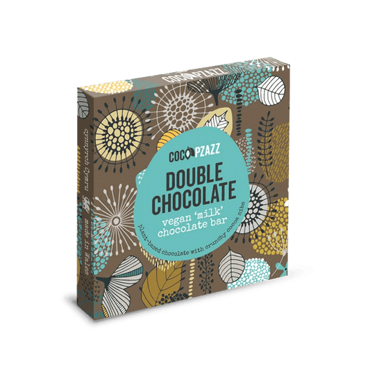 Vegan ‘Milk’ Chocolate Bar – Double Chocolate 80g - www.thecotswoldecocompany.co.uk