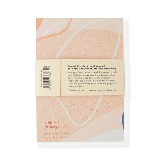 Recycled A5 Note Book - www.thecotswoldecocompany.co.uk