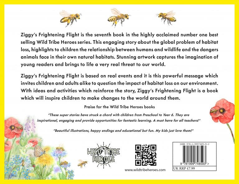 Wild Tribe Heroes Book - Ziggys' Frightening Flight