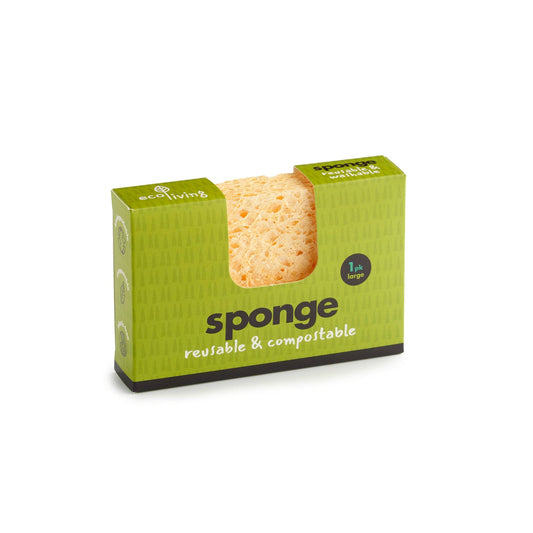 Compostable UK Sponge - www.thecotswoldecocompany.co.uk