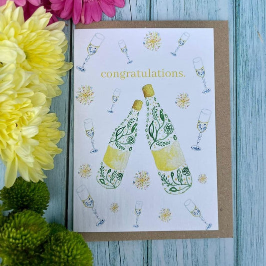 Jen Winnett Eco Artist - Eco-Friendly Occasions Cards - Congratulations