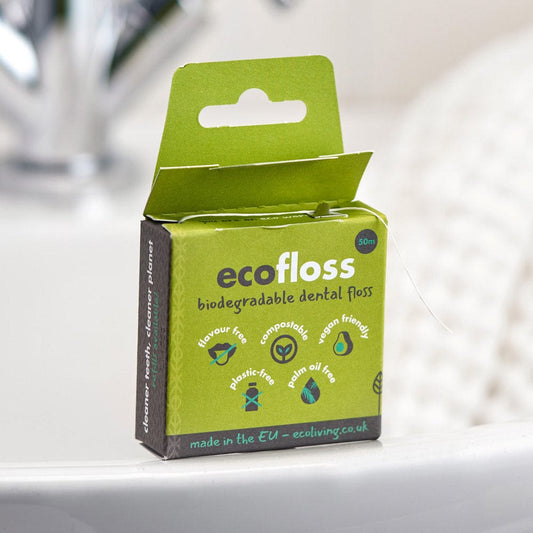 Eco Floss - Plant-Based Vegan Dental Floss - www.thecotswoldecocompany.co.uk