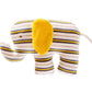 Fair Trade & GOTS Cotton Elephant Toy - www.thecotswoldecocompany.co.uk