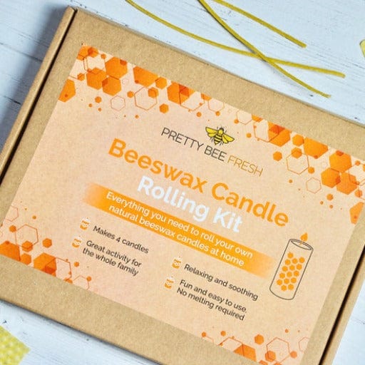 Beeswax Candle Rolling Kit - www.thecotswoldecocompany.co.uk