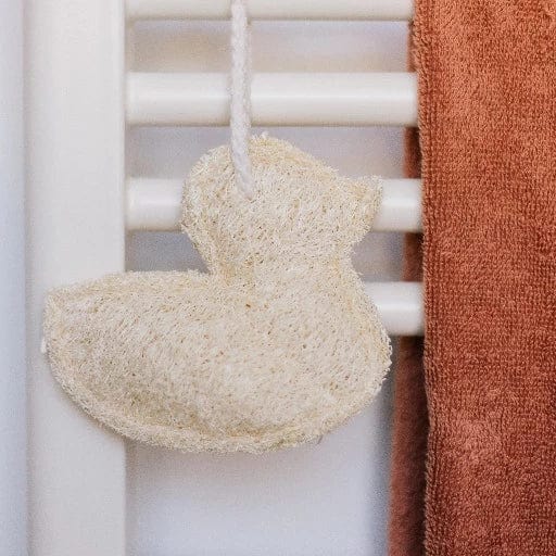 Natural Loofah Bath Sponge - Duck