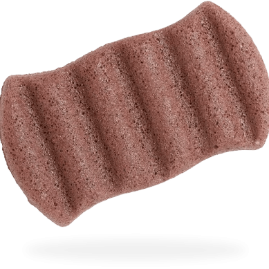 Konjac Body Sponge with French Pink Clay