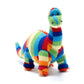 Knitted Dinosaur Rattle - www.thecotswoldecocompany.co.uk